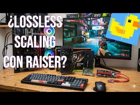 ¡Lossless Scaling con RAISER de MINERIA! 😮