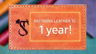 PATTERNS LEATHER TS 1 year old!