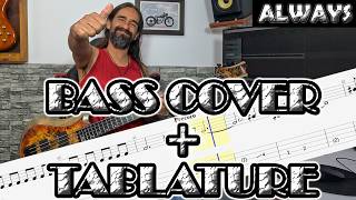 Always – Bon Jovi – Bass Cover + Tablature