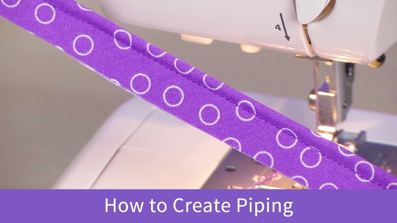 How to Create Piping on the Baby Lock Zeal YouTube