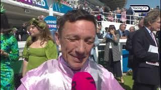 She's some filly! EMILY UPJOHN and Frankie Dettori dazzle in 2023 Coronation Cup