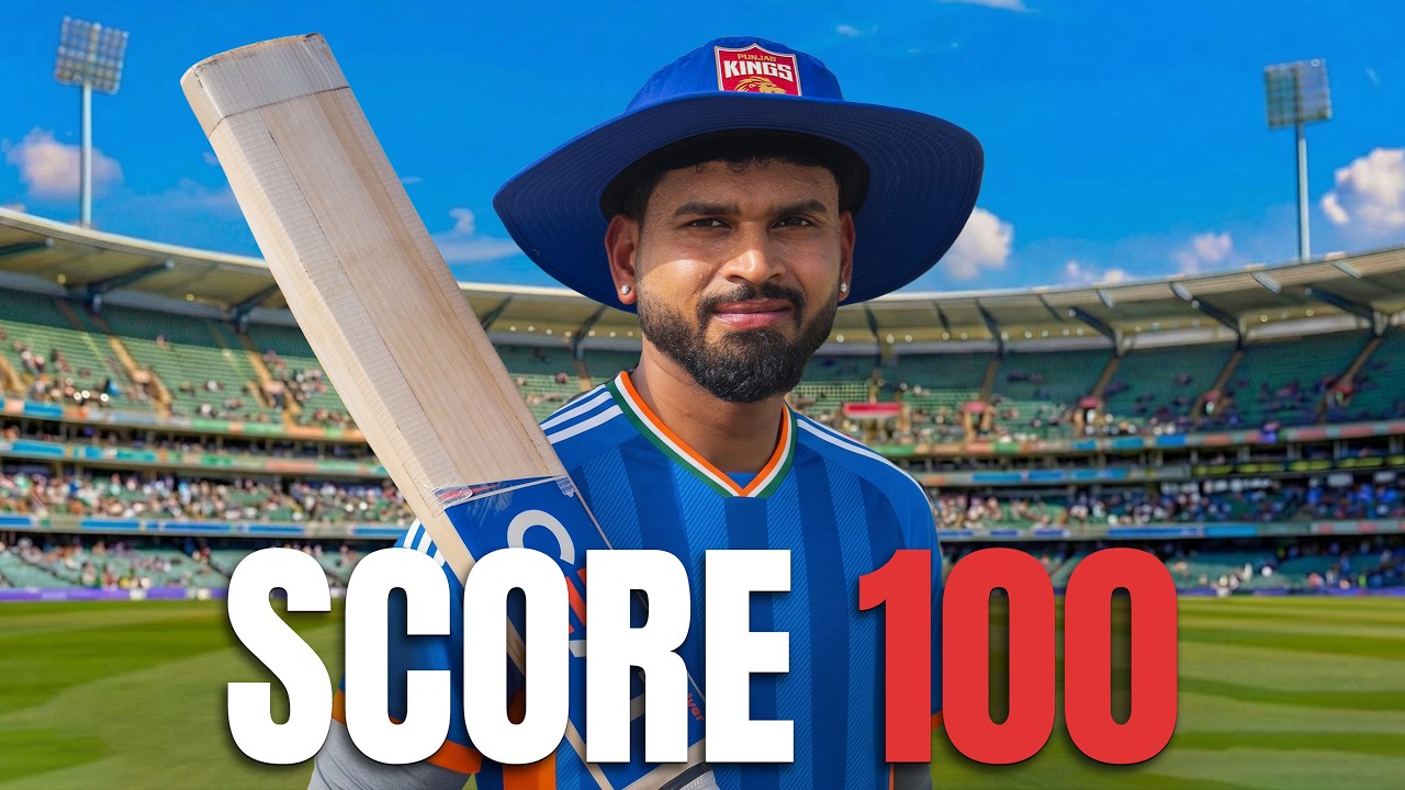 50 Balls to Score 100… (+1mph Every Ball) ft Shreyas Iyer