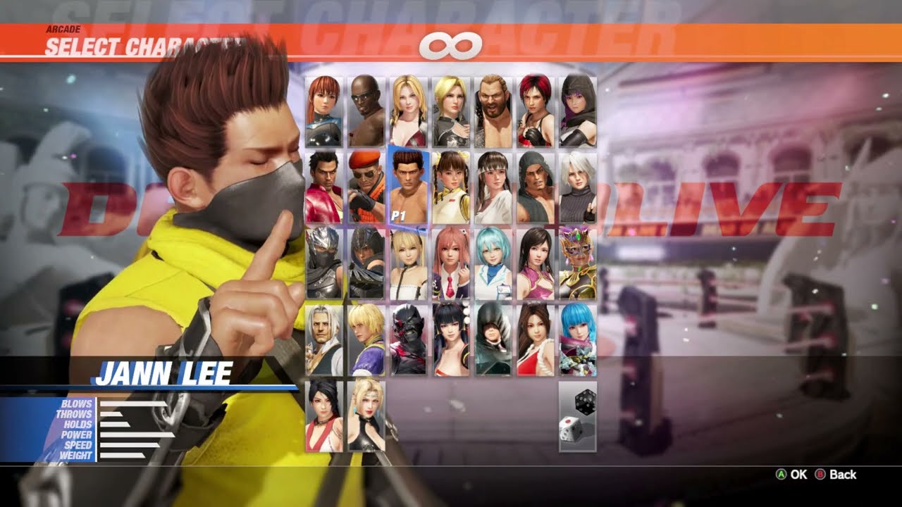 Dead Or Alive 6 - Jann Lee Arcade Run