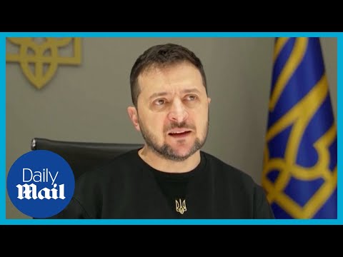 Ukraine: zelensky requests 18 billion euros and 'modern tanks' from eu parliament