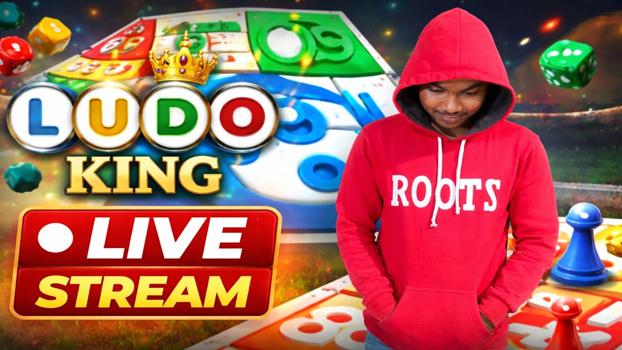Ludo King Live 🔴 | Me vs Computer Challenge | 4 Players Game | Live Gameplay