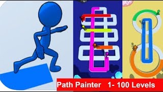 Path Painter 1-100 Levels Gameplay