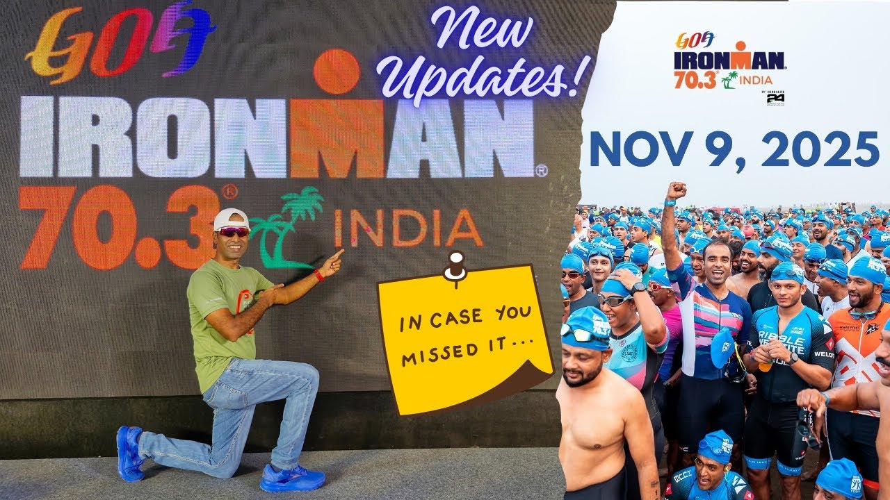 Updated Information | Ironman 70.3 Goa | Route Transition | Don't race without Watching This