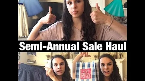 Semi-Annual Sale Haul! Summer 2k16