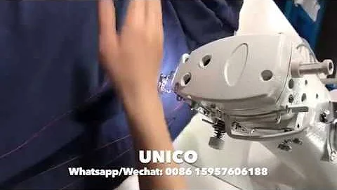 Direct Drive Needle Feed Lockstitch Sewing Machine with Auto Trimmer.