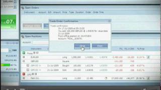 How to place a trade web trader.avi