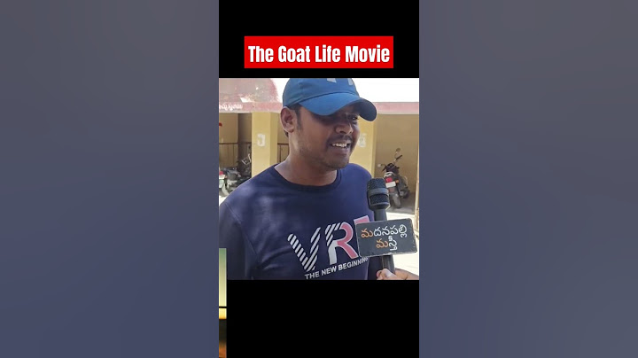 The Goat Life Public Talk | The Goat Life Aadujeevitham Public Review Telugu | Madanapalli Masthi