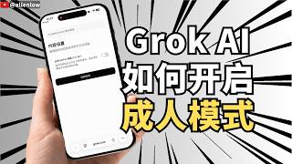 Grok如何开启成人模式