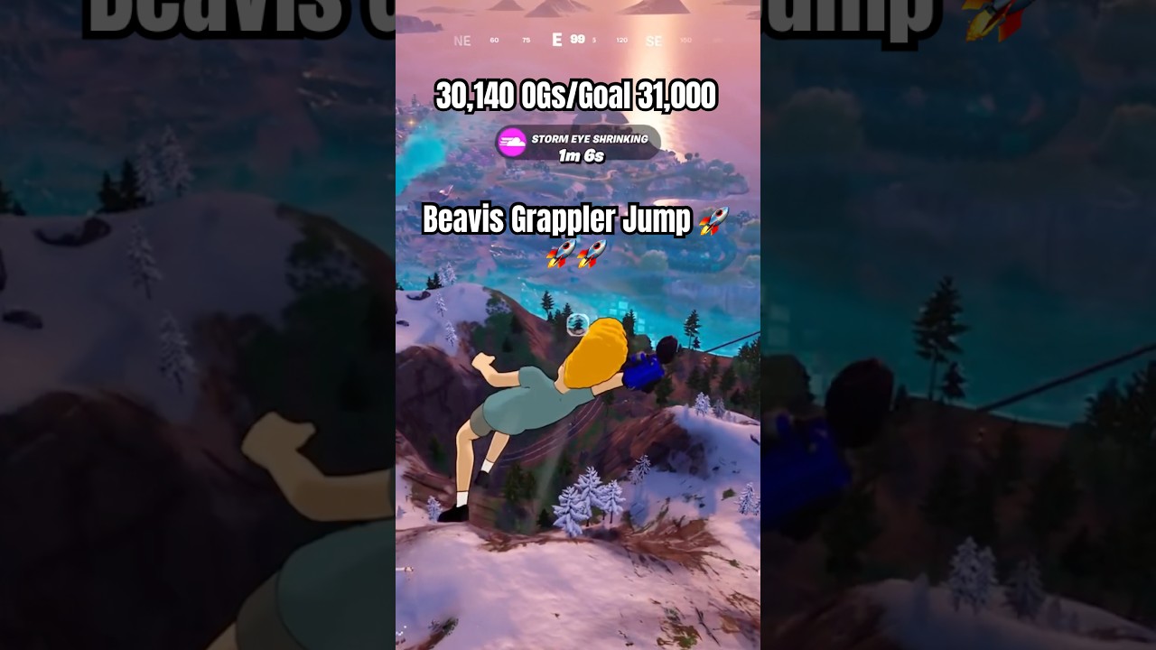 Beavis Grappler Swing Jump 🚀🚀🚀