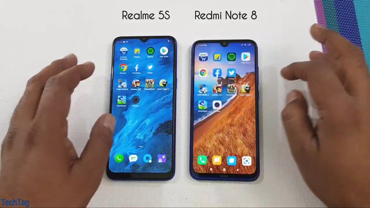 Xiaomi Redmi Note 8 Vs Iphone 11 Realme+5S+vs+Redmi+Note+8+SpeedTest+&+Camera+Comparison - YouTube