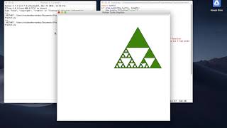 Fractal in Python using turtle.py module