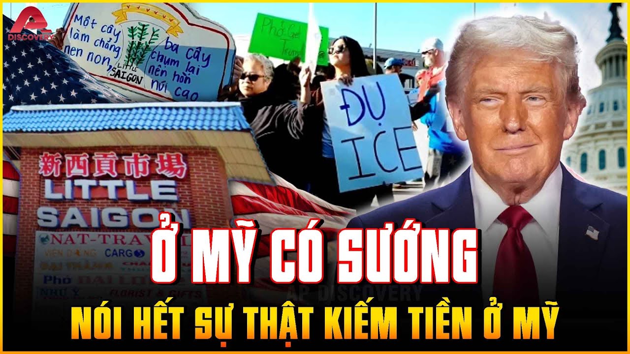 Nói hết SỰ THẬT CUỘC SỐNG của người Việt ở Mỹ: Có SƯỚNG NHƯ LỜI ĐỒN, xe sang nhà rộng là giàu có?