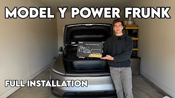 Upgrading My Tesla Model Y With a Powered Frunk!
