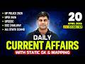 Current Affairs Today | 20 April Current Affairs 2026 | Daily Current Affairs Update By Arun sir