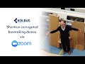 Corrugated boxmaking demos by kolbus autobox