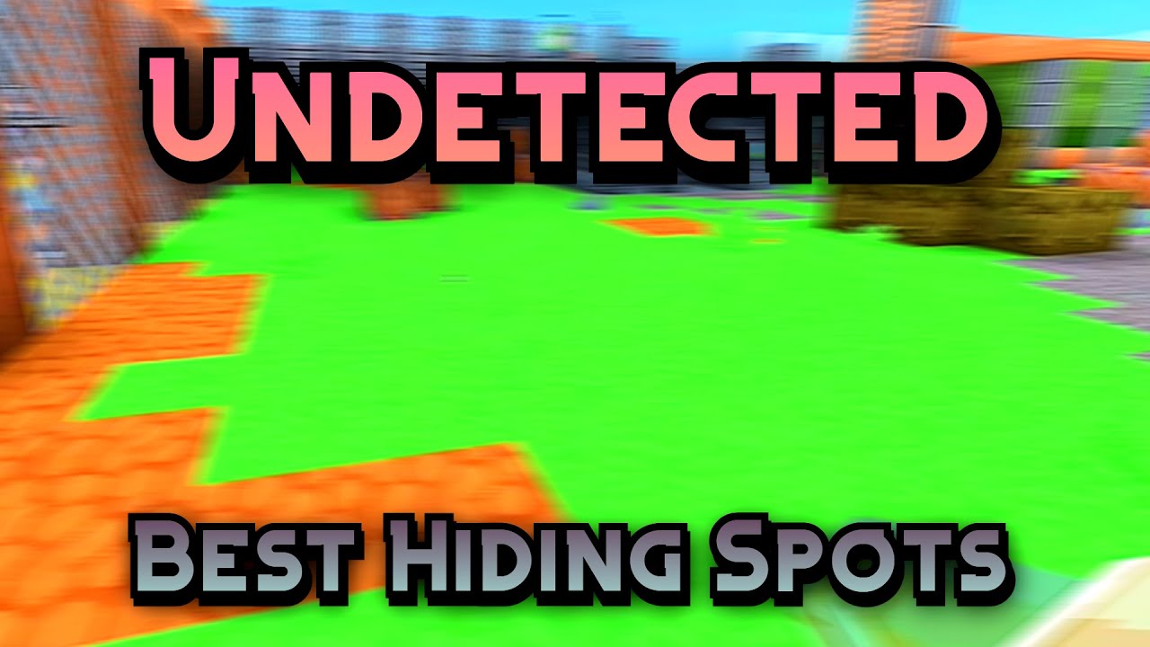 Top Secret Hiding Spots on the New Infection Maps in Minefun.io!
