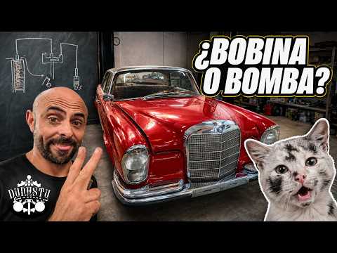 This Mercedes W111 wouldn't start… and the problem wasn't the cat