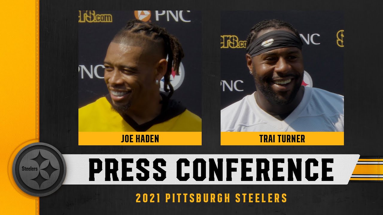 Steelers Press Conference (Aug. 23): Joe Haden, Trai Turner | Pittsburgh Steelers