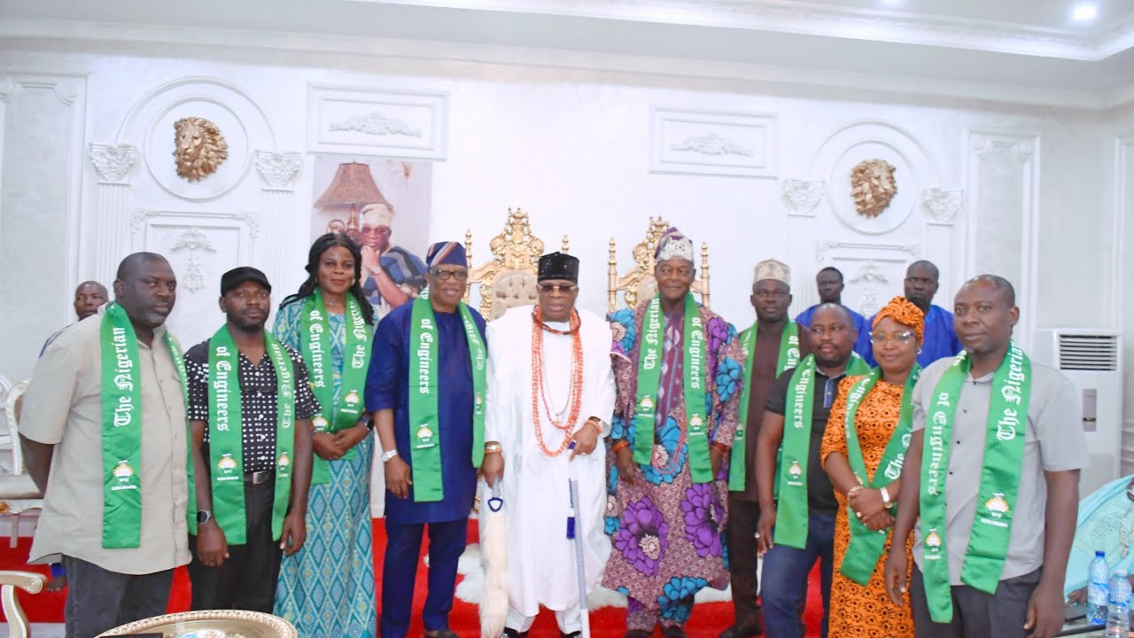 Owa Obokun of Ijesaland Partners Nigerian Society of Engineers on Human Resources  Development 