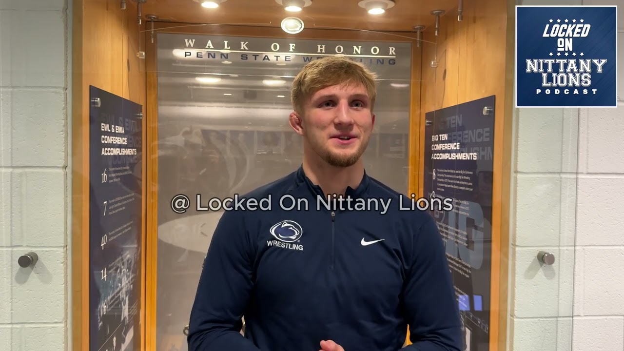 Josh Barr talks battle at 197, Carter Starocci, personal improvement [Penn State wrestler interview]