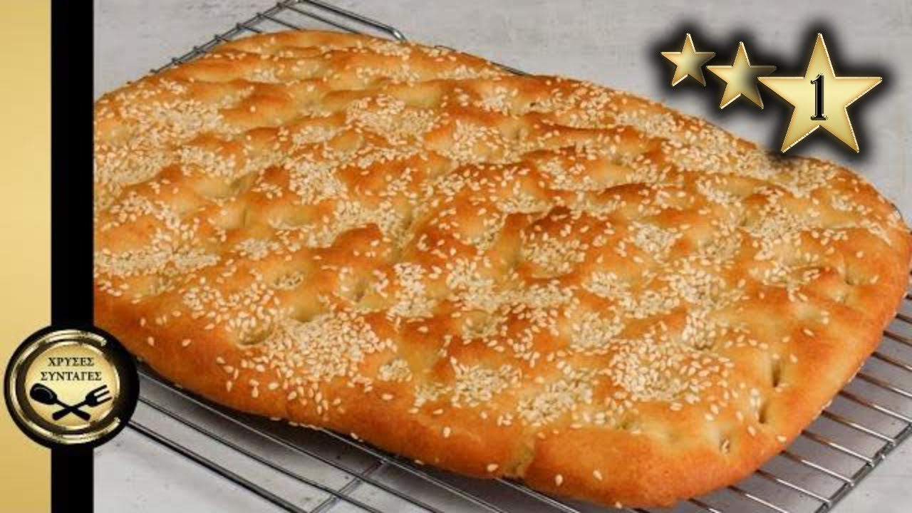 Самая вкусная и хрустящая лагана с большим количеством кунжута! - ЗОЛОТЫЕ РЕЦЕПТЫ