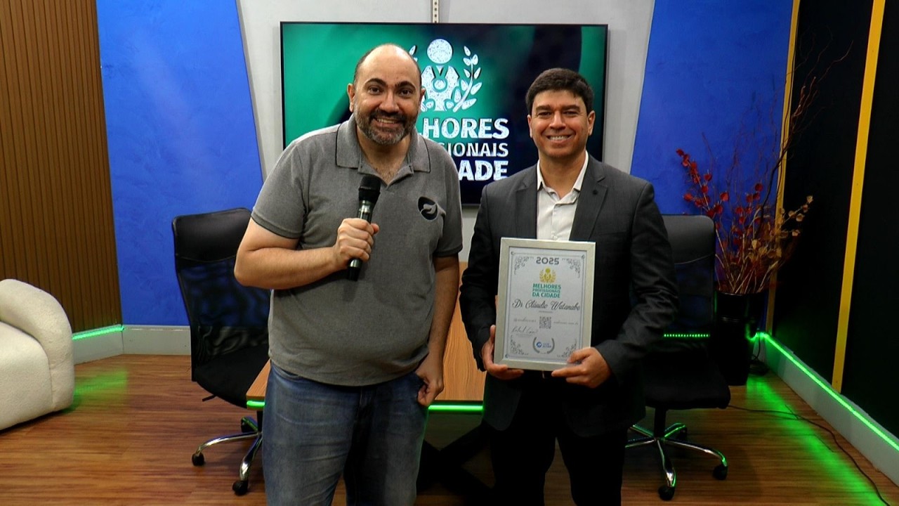 Dr. Claudio Watanabe é eleito o Melhor Neurologista da Cidade 2025