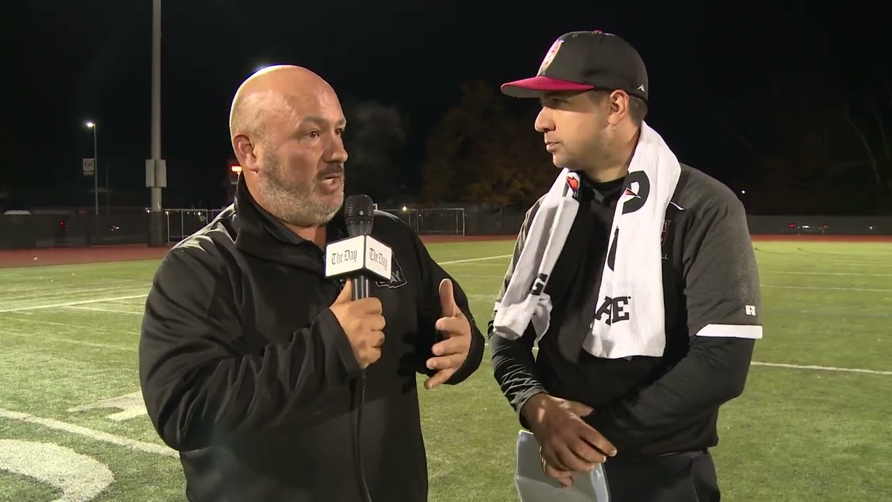 NFA head coach Dylan Schroth on the Wildcats' 35-7 win over East Lyme