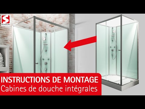 Vidéo: Cabine de douche à faire soi-même: photo et instruction