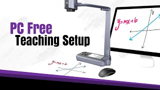 PC Free Teaching with a Document Camera - JoyUsing V1XS