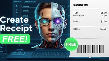 How to create a professional receipt For Free