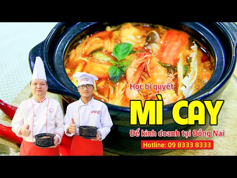Video Học bí quyết nấu Mì Cay để kinh doanh tại Đồng Nai -... - YouTube