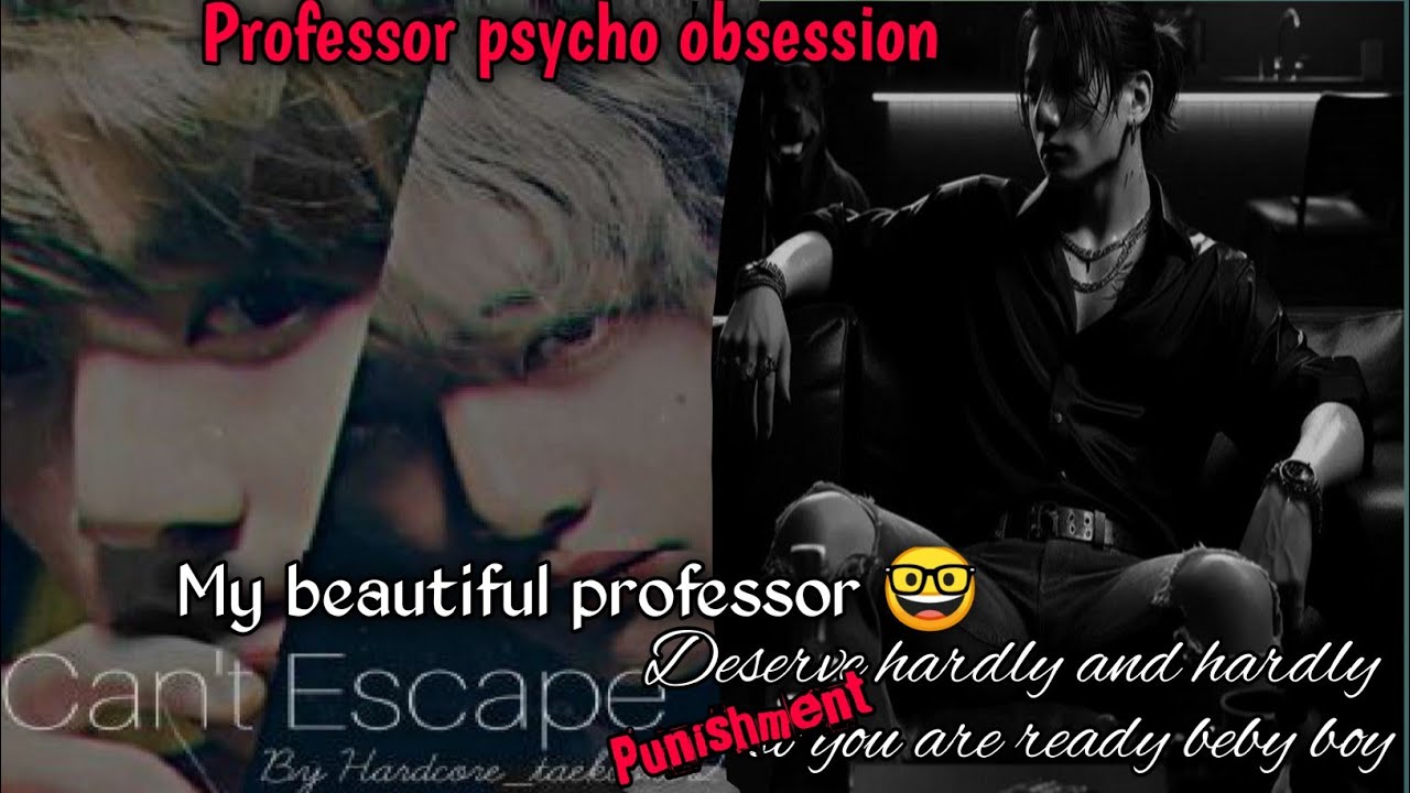 Professor 🤓 psycho obsession 👿 part 2 taehyung meet 💜💚 #taekookffhindiexplain