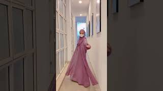 Hijab Tutorial And Abaya Collection#Muslimah #Abaya #Trending #Youtubeshorts #Hijab