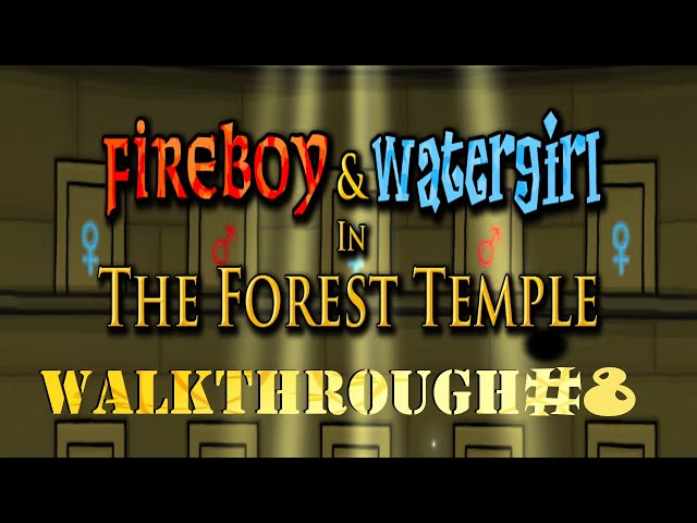 Fireboy and Watergirl: The Ice Temple - Walkthrough Level 8 