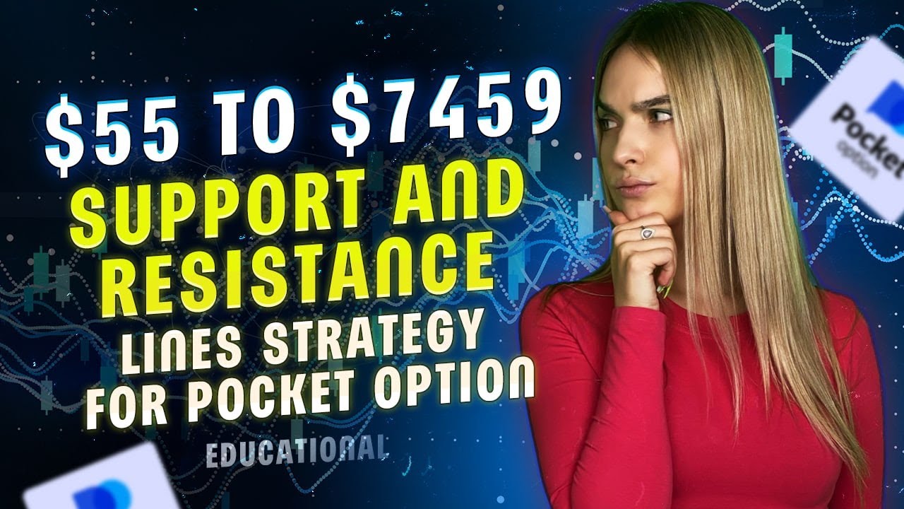 BINARY OPTIONS TRADING ON SUPPORT AND RESISTANCE LINES $55 TO $7459