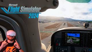 First Flight In VR!! - Microsoft Flight Simulator 2024 PSVR 2