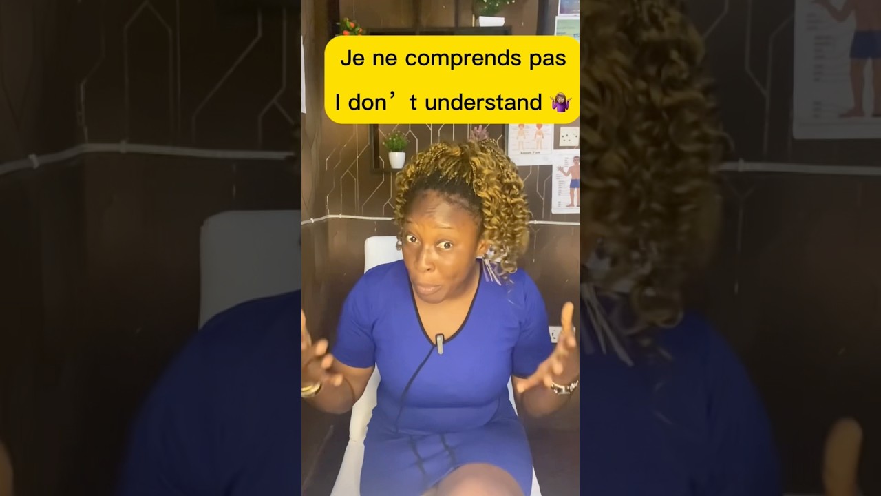 How to say “ I don’t understand “ 