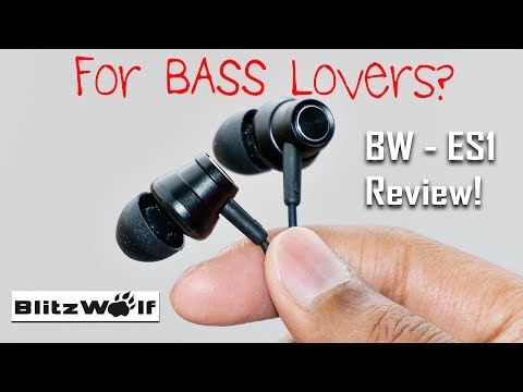 BlitzWolf BW-ES1 Earphones Review | Amazing Bass for 900Rs!