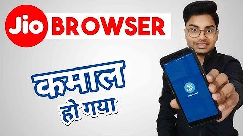 Install Jio Browser App in Android Smartphone | What