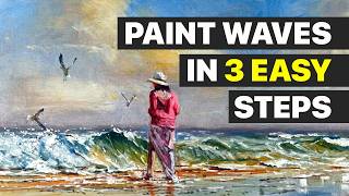 Painting Waves Made Easy! 3 Simple Steps