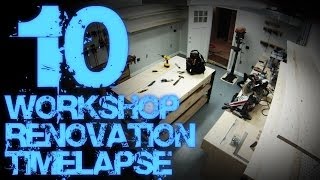 10. Workshop Renovation Timelapse 10 - Final Reveal 06 (Wall Mounted Tools) 107010 images over 31 days of our workshop renovation timelapse. Several progress tours between timelapse segments ...