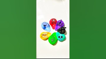 A to G A Alphabet lore experiment #satisfying #mixingslime #colormixingmagic #colorfulmixing #mixing