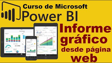 Curso de Microsoft Power BI desde cero | GENERAR INFORME DESDE CARGA DE DATOS WEB (video 8)