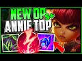 How to Play Annie & Carry Top Lane! + Best Build/Runes | Annie Guide Season 11 League of Legends