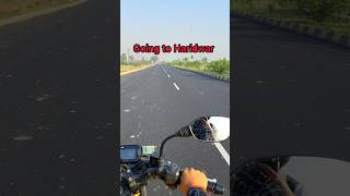 Haridwar Bike Ride Vlog ❤️ | Road Trip Views & Travel Vibes #shorts #trending