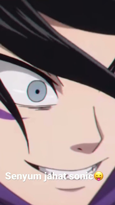 Senyum jahat sonic.one punch man#anime #shorts
